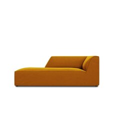 Бархатный левый диван Micadoni Ruby, желтый цвет цена и информация | Диваны | hansapost.ee