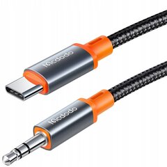 Mcdodo USB-C to MINI JACK телефонный кабель-адаптер с ЦАП 2м CA-0900 цена и информация | Кабели и провода | hansapost.ee