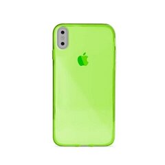 Puro Nude 0.3 iPhone X fluo zielony |fluo green X|Xs IPCX03NUDEGRN цена и информация | Чехлы для телефонов | hansapost.ee