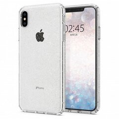 Spigen Liquid Crystal Glitter iPhone Xs Max crystal quartz 065CS25123 цена и информация | Чехлы для телефонов | hansapost.ee