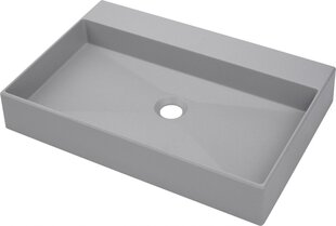 Graniidist valamu Deante Correo CQR SU6S, grey price and information | Bathroom sinks, washbasins | hansapost.ee