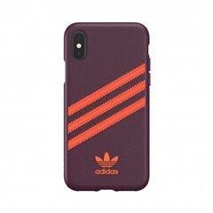 Adidas OR Moulded PU iPhone X|XS bordowo-pomarańczowy|maroon-orange 40561 цена и информация | Чехлы для телефонов | hansapost.ee