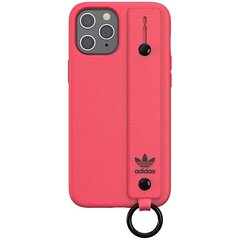 Adidas OR Hand Strap Case iPhone 12 Pro Max różowy|signal pink 42398 цена и информация | Чехлы для телефонов | hansapost.ee