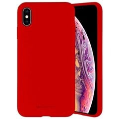 Telefoniümbris Mercury Silicone Case Apple iPhone 14 Plus punane hind ja info | Telefonide kaitsekaaned ja -ümbrised | hansapost.ee