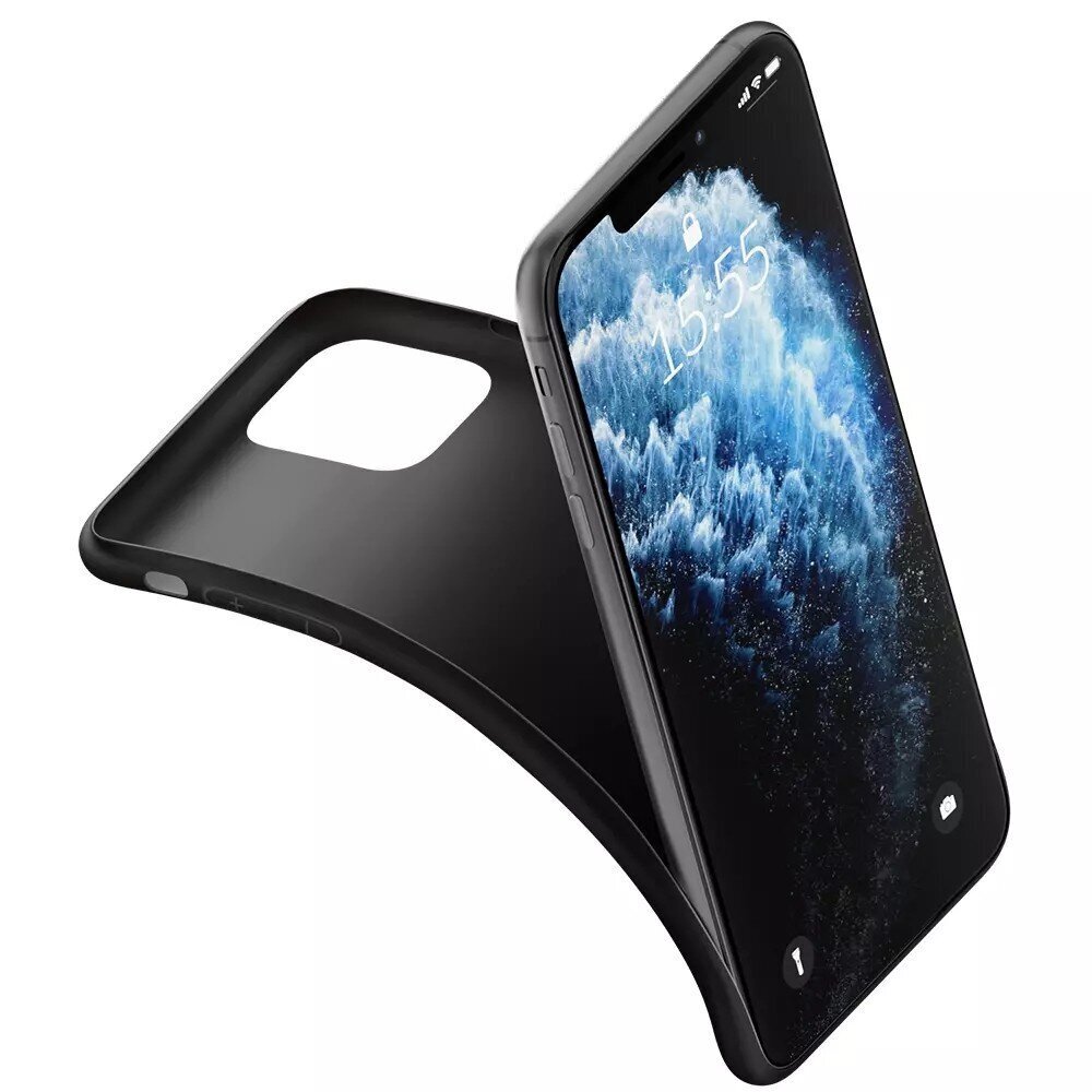 3mk Matt Case Samsung A245 A24 4G/A246 A24 5G must цена и информация | Telefonide kaitsekaaned ja -ümbrised | hansapost.ee