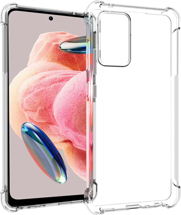 Insmat Impact Case, Xiaomi Redmi Note 12 4G, läbipaistev цена и информация | Telefonide kaitsekaaned ja -ümbrised | hansapost.ee