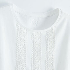Блузка Cool Club для девочки CCG2720117, белый цвет цена и информация | Рубашки для девочек | hansapost.ee