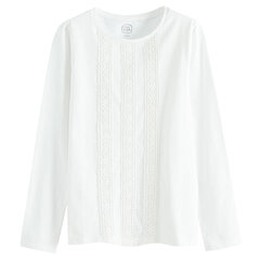 Блузка Cool Club для девочки CCG2720117, белый цвет цена и информация | Рубашки для девочек | hansapost.ee
