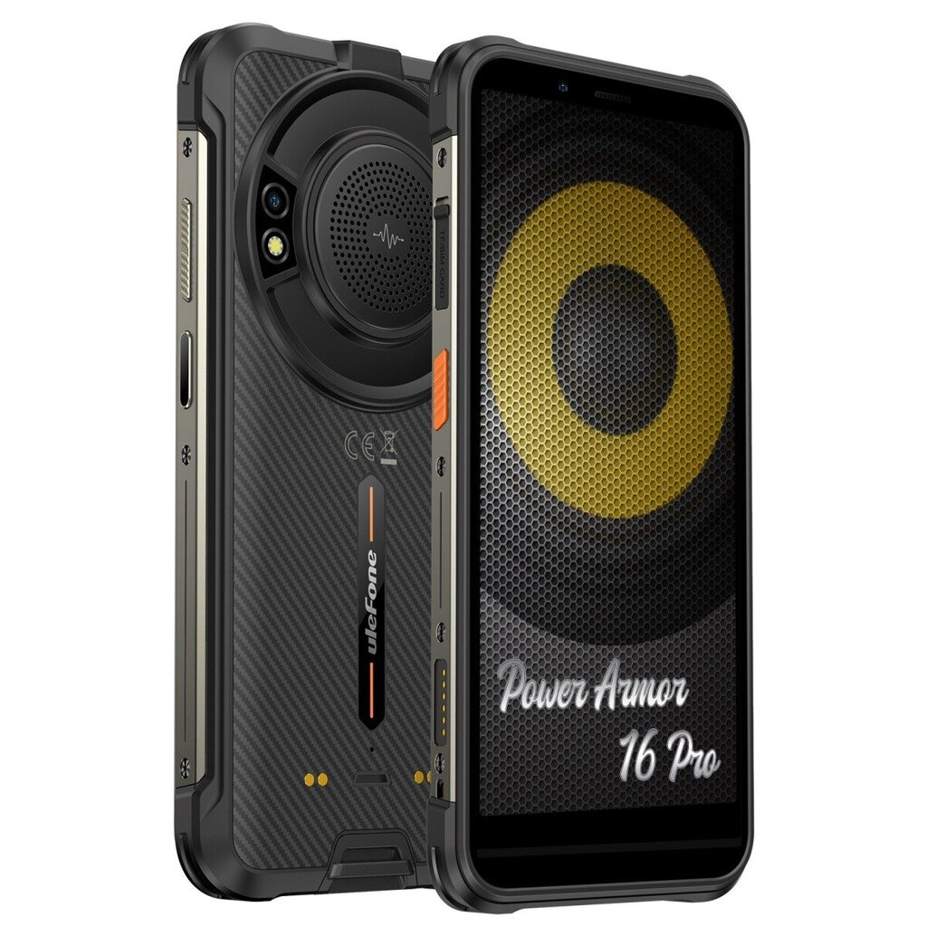 Ulefone Power Armor 16 Pro 4/64GB Black UF-PA16P/BK цена и информация | Telefonid | hansapost.ee