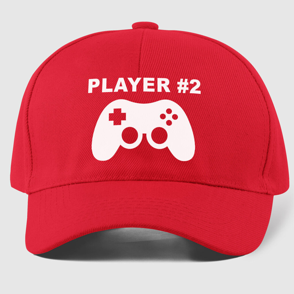 Müts Player #2, punane цена и информация | Huvitavad mütsid | hansapost.ee