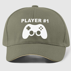 Müts Player #1, khaki hind ja info | Huvitavad mütsid | hansapost.ee