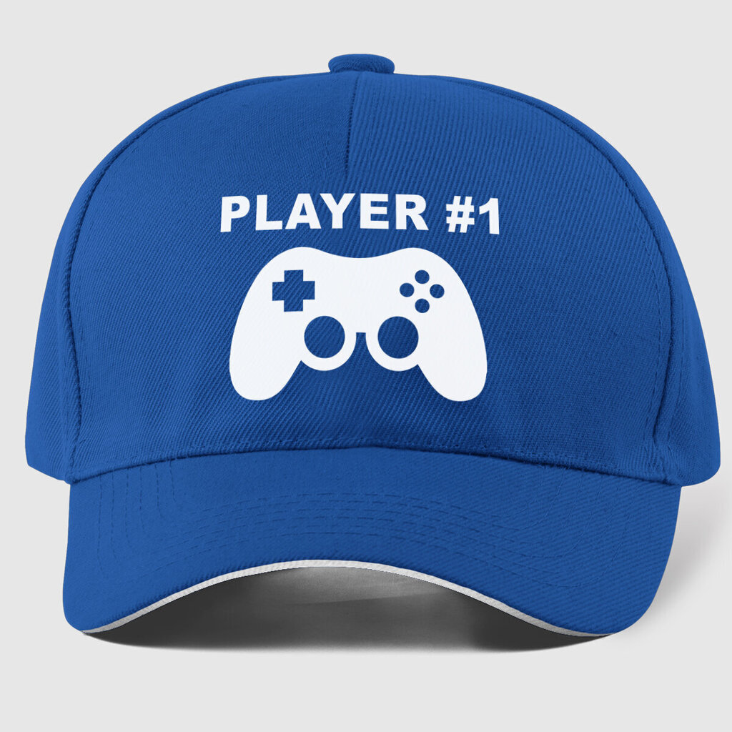 Müts Player #1, sinine цена и информация | Huvitavad mütsid | hansapost.ee