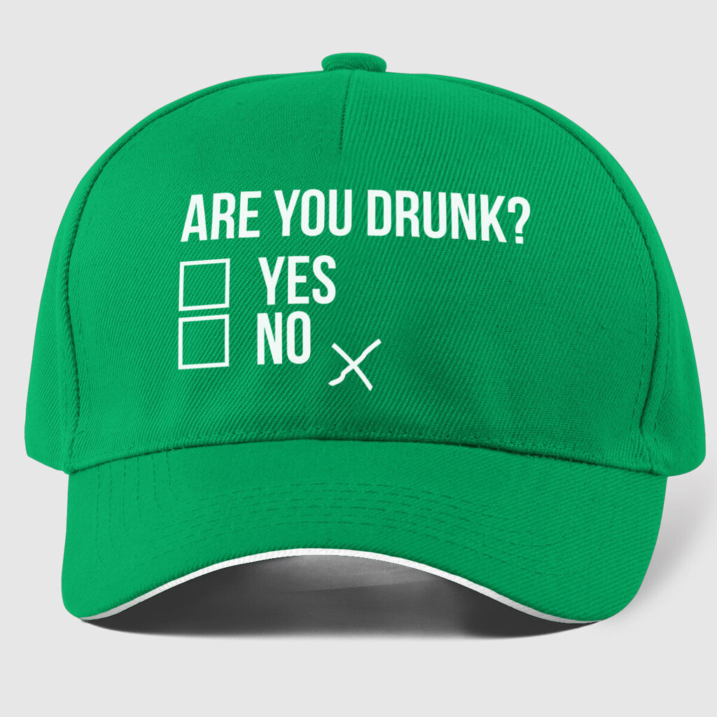 Müts Are you drunk?, roheline цена и информация | Huvitavad mütsid | hansapost.ee
