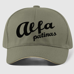 Müts Alfa patinas, khaki hind ja info | Huvitavad mütsid | hansapost.ee