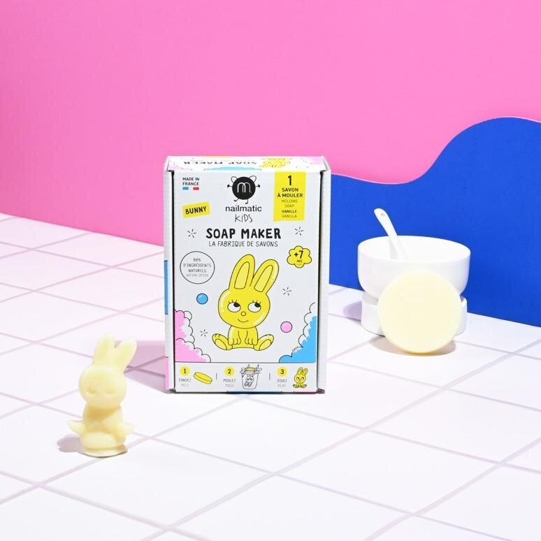 Seebi valmistamise komplekt lastele Nailmatic Kids Bunny, 1 tk. hind ja info | Laste ja ema kosmeetika | hansapost.ee