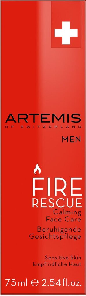 Rahustav näokreem Artemis Men Fire Rescue, 75 ml цена и информация | Näokreemid | hansapost.ee