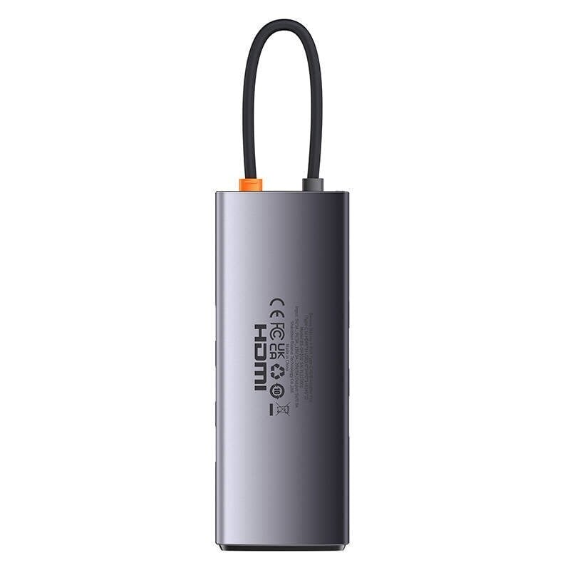 Hub 6in1 Baseus StarJoy Series, USB-C to 3x USB 3.0 + HDMI + USB-C PD + RJ45 hind ja info | USB adapterid ja jagajad | hansapost.ee