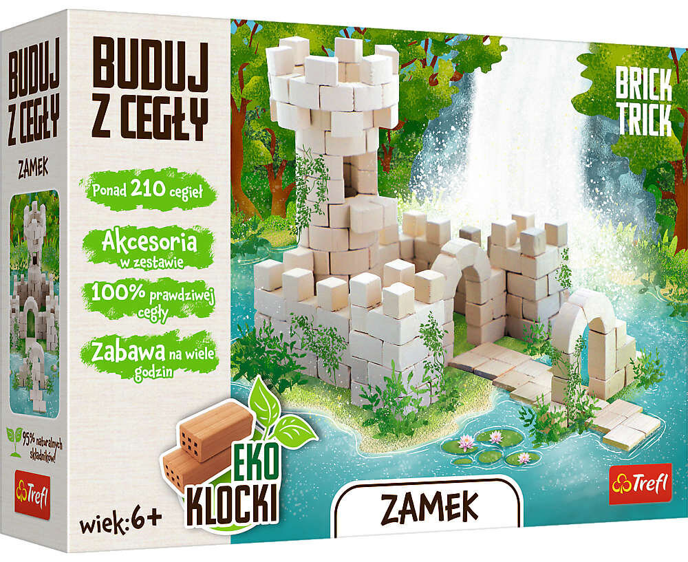 EKO plokid Trefl Brick Trick Castle цена и информация | Klotsid ja konstruktorid | hansapost.ee