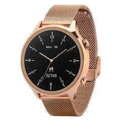 Garett Electronics Veronica Gold Steel hind ja info | Nutikellad, laste nutikellad | hansapost.ee