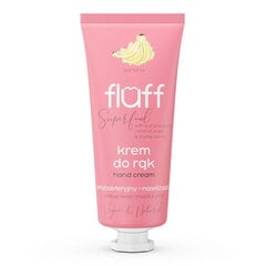 Niisutav antibakteriaalne kätekreem Fluff, banaan, 50ml цена и информация | Кремы, лосьоны для тела | hansapost.ee