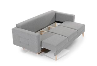 2-osaline pehme mööbli komplekt Asgard 3+1, kollane цена и информация | Комплекты мягкой мебели | hansapost.ee