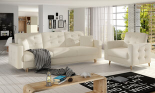 Комплект мягкой мебели из 2-х частей  Asgard 3+1, бежевый цвет цена и информация | Комплекты мягкой мебели | hansapost.ee