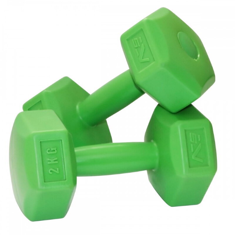 Raskuste komplekt SportVida 2in1 GYM & Fitness Comfort, 2x2 kg hind ja info | Hantlid, kangid, raskused | hansapost.ee