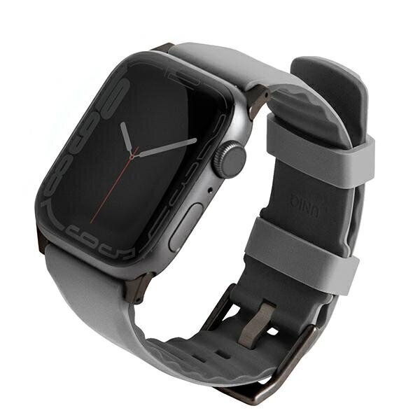 Uniq Linus Apple Watch Series 38/40/41mm, Chalk Grey цена и информация | Nutikellade aksessuaarid ja tarvikud | hansapost.ee