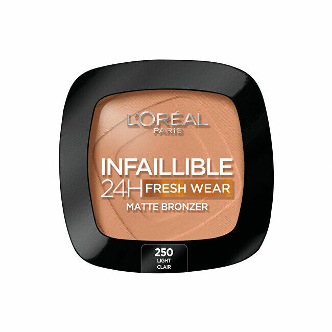 Kompaktne pruunistav puuder L'Oreal Make Up Infaillible 300-light medium pale moyen 24 tundi (9 g) hind ja info | Päikesepuudrid ja põsepunad | hansapost.ee