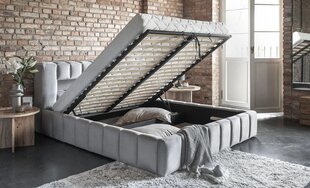 Кровать  Lamica, 160 x 200 см, серый цвет цена и информация | Кровати | hansapost.ee