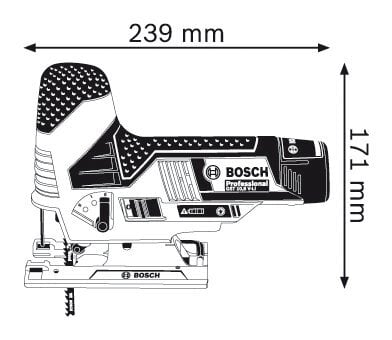 Puusaag Bosch GST 12V-70 Solo 06015A1001 цена и информация | Elektrilised saed, ketassaed ja tarvikud | hansapost.ee