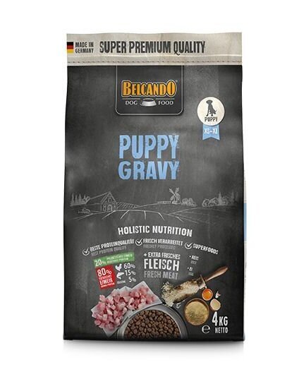 Belcando Puppy Gravy kuivtoit kutsikatele 1-4 kuu, linnuga, 4 kg цена и информация | Koerte kuivtoit ja krõbinad | hansapost.ee