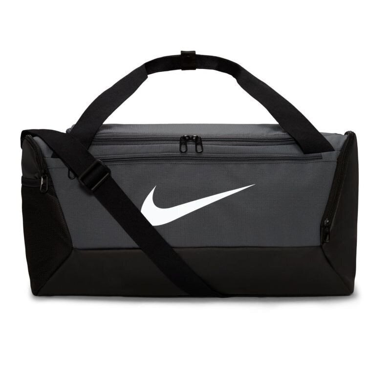 Nike spordikott Brasilia S Duff -9.5 (41 L), tumehall-must цена и информация | Käekotid naistele | hansapost.ee