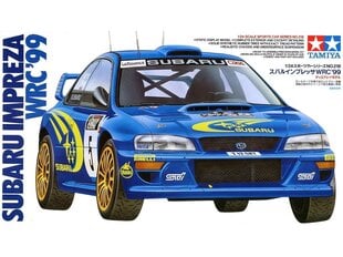 Tamiya - Subaru Impreza WRC `99, 1/24, 24218 цена и информация | Конструкторы и кубики | hansapost.ee