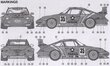 Tamiya - Taisan Starcard Porsche 911GT2, 1/24, 24175 цена и информация | Klotsid ja konstruktorid | hansapost.ee