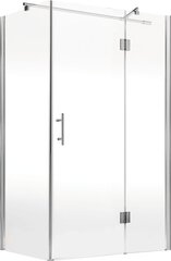 Dušikabiin Deante Abelia 80, 90x100cm, chrom price and information | Shower cabins | hansapost.ee