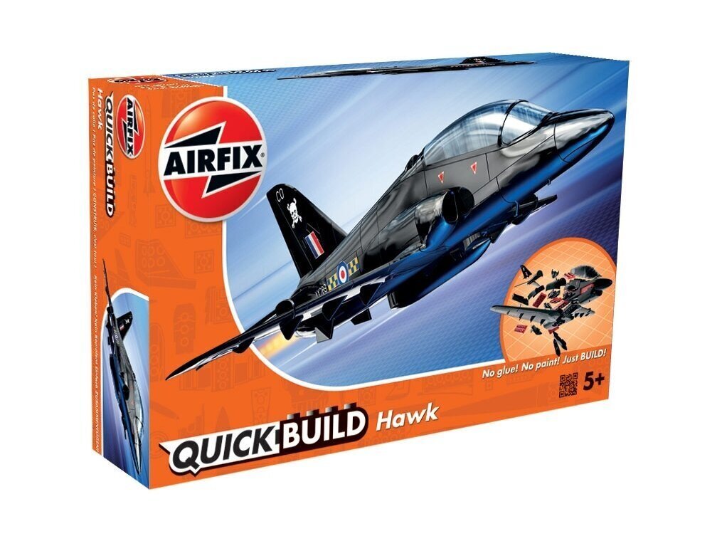 Airfix - QUICK BUILD Hawk, J6003 цена и информация | Klotsid ja konstruktorid | hansapost.ee