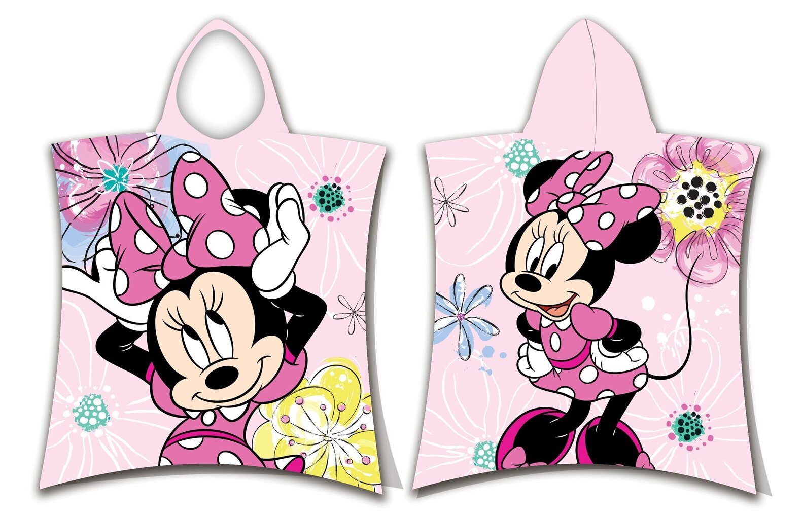 Disney pontšo lastele Minnie Pink bow, 50x115 cm цена и информация | Rätikud ja saunalinad | hansapost.ee