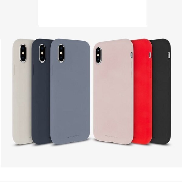 Mercury Silicone Case, must цена и информация | Telefonide kaitsekaaned ja -ümbrised | hansapost.ee