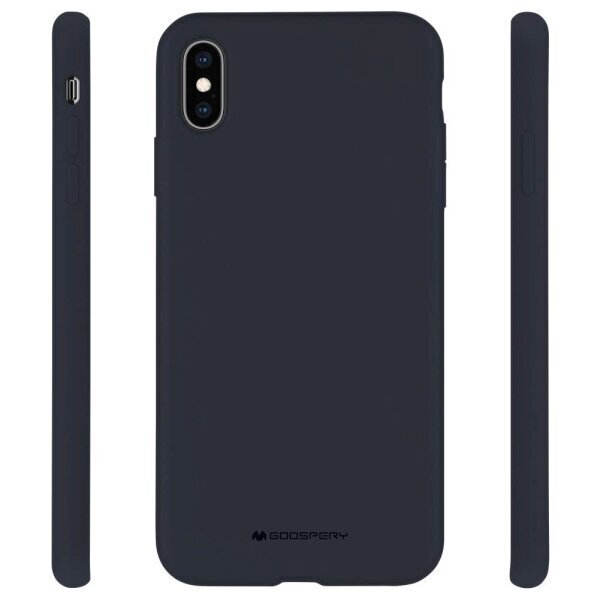 Mercury Silicone Case, must цена и информация | Telefonide kaitsekaaned ja -ümbrised | hansapost.ee