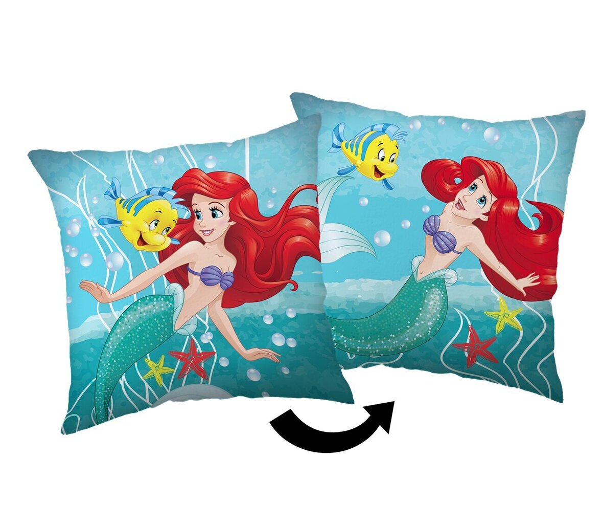 Dekoratiivpadi Disney Ariel Friends цена и информация | Padjakatted ja dekoratiivpadjad | hansapost.ee