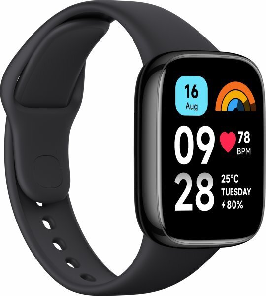 Xiaomi Redmi Watch 3 Active Black hind ja info | Nutikellad, laste nutikellad | hansapost.ee