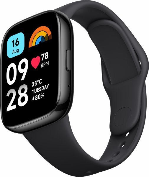 Xiaomi Redmi Watch 3 Active Black цена и информация | Nutikellad, laste nutikellad | hansapost.ee