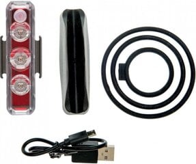Задний фонарь BLACKBURN DAYBLAZER 125 REAR, 125 люмен USB черный цена и информация | Велосипедные фонари, отражатели | hansapost.ee