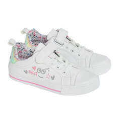Cool Club спортивная обувь для девочек, CAL3W23-CG124, белая цена и информация | Детская спортивная обувь | hansapost.ee