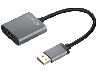 Sandberg 509-19 Adapter DP1.4>HDMI2.0 4K60 цена и информация | Адаптеры, USB-разветвители | hansapost.ee