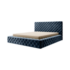 Кровать  Princce, 160x200 см, синий цвет цена и информация | Кровати | hansapost.ee