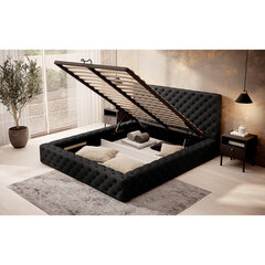 Кровать  Princce, 180x200 см, черный цвет цена и информация | Кровати | hansapost.ee
