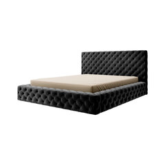 Кровать  Princce, 160x200 см, черный цвет цена и информация | Кровати | hansapost.ee