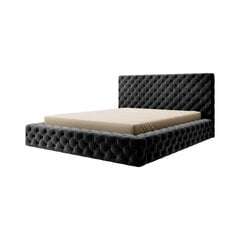 Кровать  Princce, 140x200 см, черный цвет цена и информация | Кровати | hansapost.ee